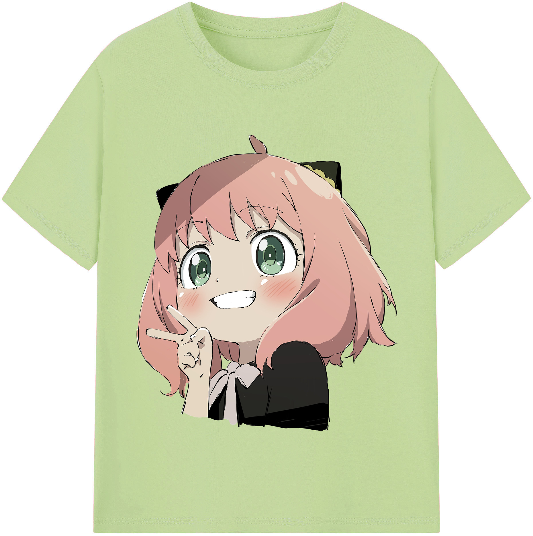 （画像用） SPY×FAMILY间谍家家酒 綿100％半袖Tシャツ（フロントプリント）